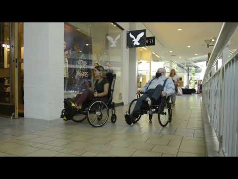 Dropping off the Mail with Velochair