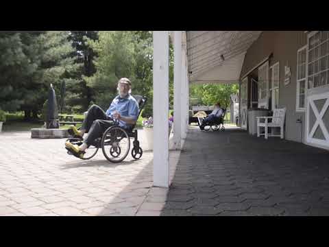 Dropping off the Mail with Velochair