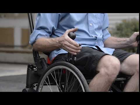 Dropping off the Mail with Velochair