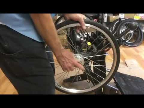Dropping off the Mail with Velochair