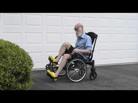 Dropping off the Mail with Velochair