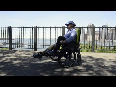 Dropping off the Mail with Velochair